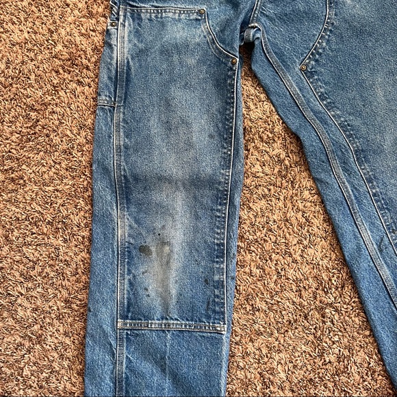Amazing distressed carhartt carpenter jeans - Picture 8 of 9